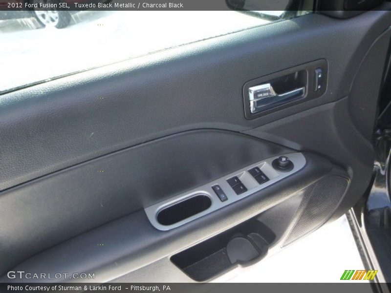 Tuxedo Black Metallic / Charcoal Black 2012 Ford Fusion SEL