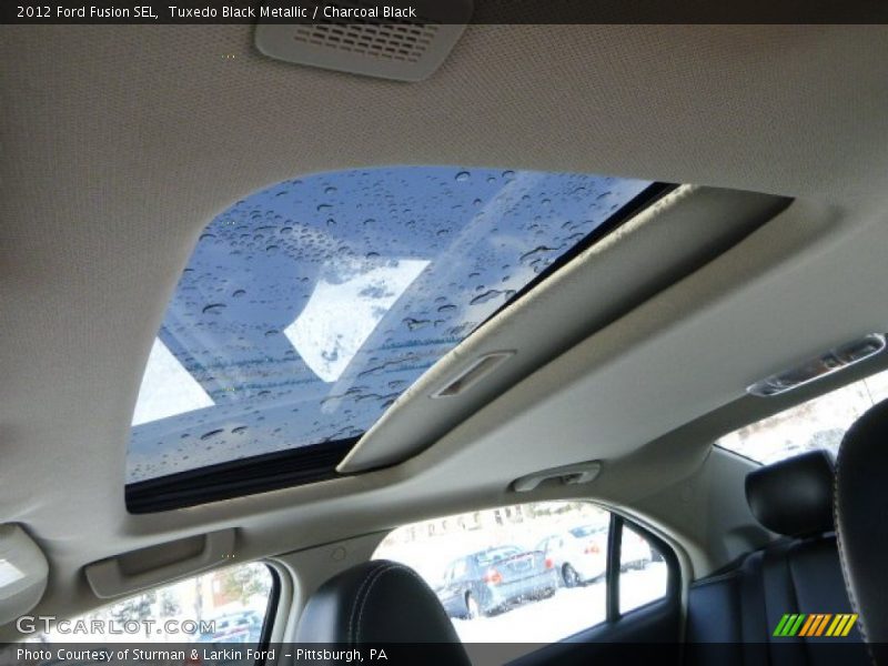 Tuxedo Black Metallic / Charcoal Black 2012 Ford Fusion SEL