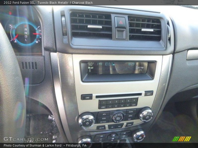 Tuxedo Black Metallic / Charcoal Black 2012 Ford Fusion SEL