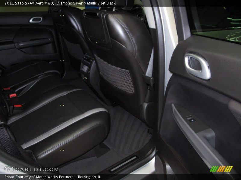 Diamond Silver Metallic / Jet Black 2011 Saab 9-4X Aero XWD
