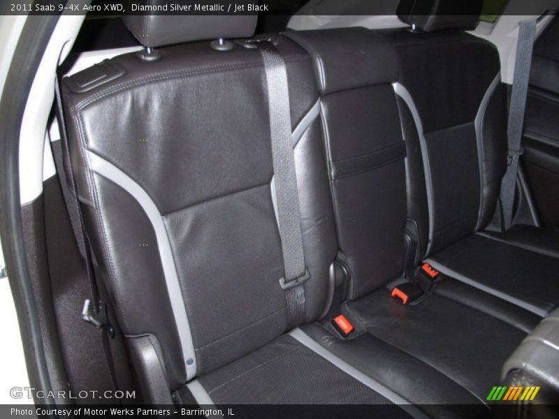 Diamond Silver Metallic / Jet Black 2011 Saab 9-4X Aero XWD