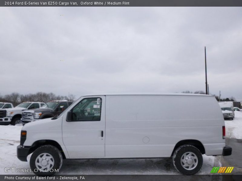 Oxford White / Medium Flint 2014 Ford E-Series Van E250 Cargo Van