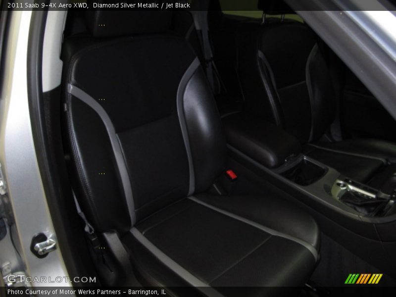 Diamond Silver Metallic / Jet Black 2011 Saab 9-4X Aero XWD