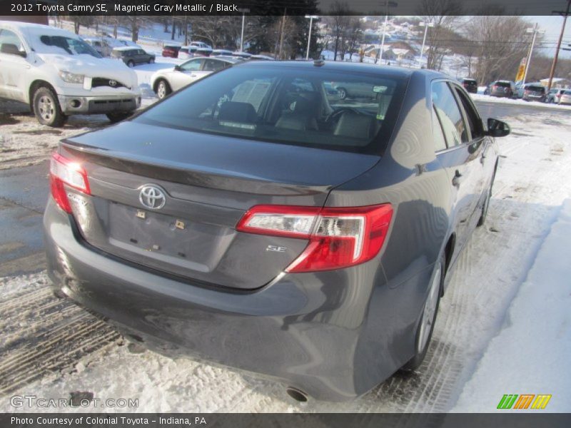 Magnetic Gray Metallic / Black 2012 Toyota Camry SE