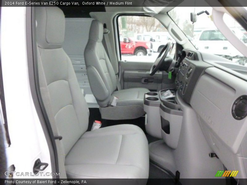 Oxford White / Medium Flint 2014 Ford E-Series Van E250 Cargo Van