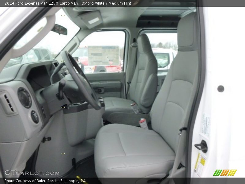 Oxford White / Medium Flint 2014 Ford E-Series Van E250 Cargo Van