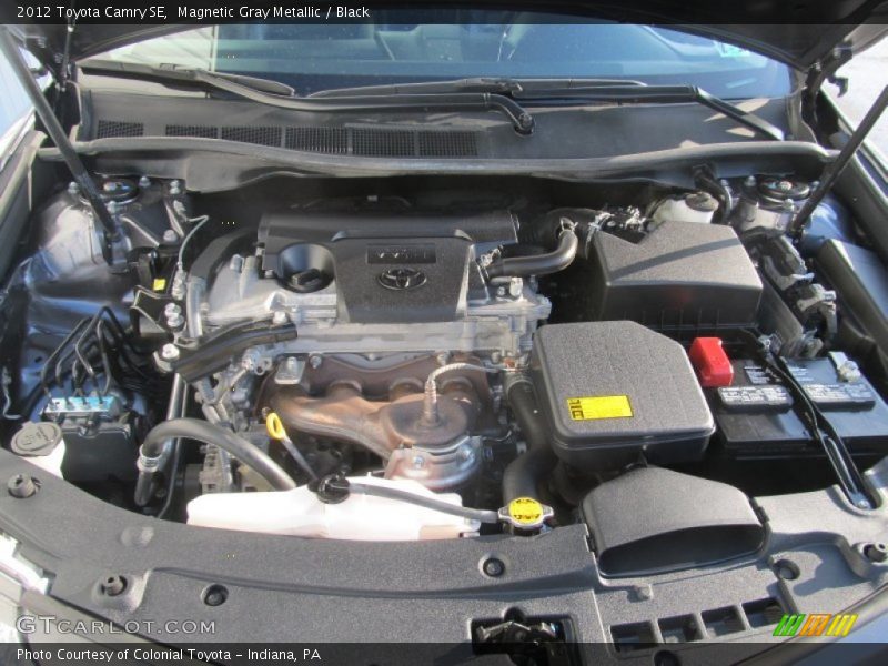 Magnetic Gray Metallic / Black 2012 Toyota Camry SE