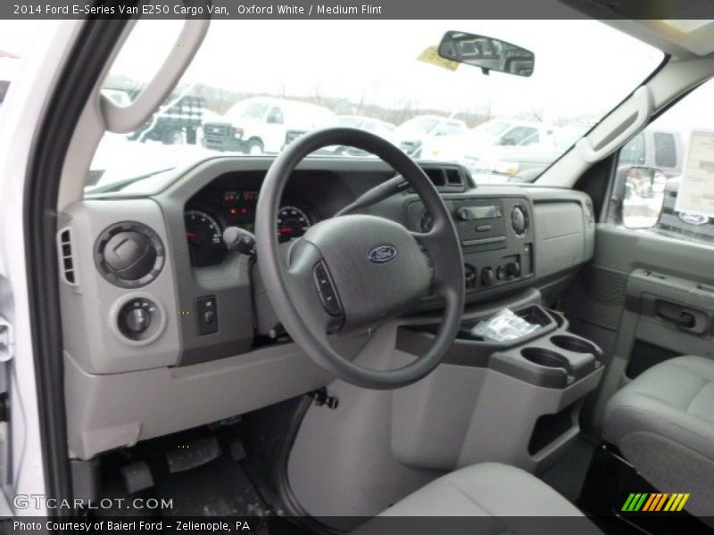Oxford White / Medium Flint 2014 Ford E-Series Van E250 Cargo Van