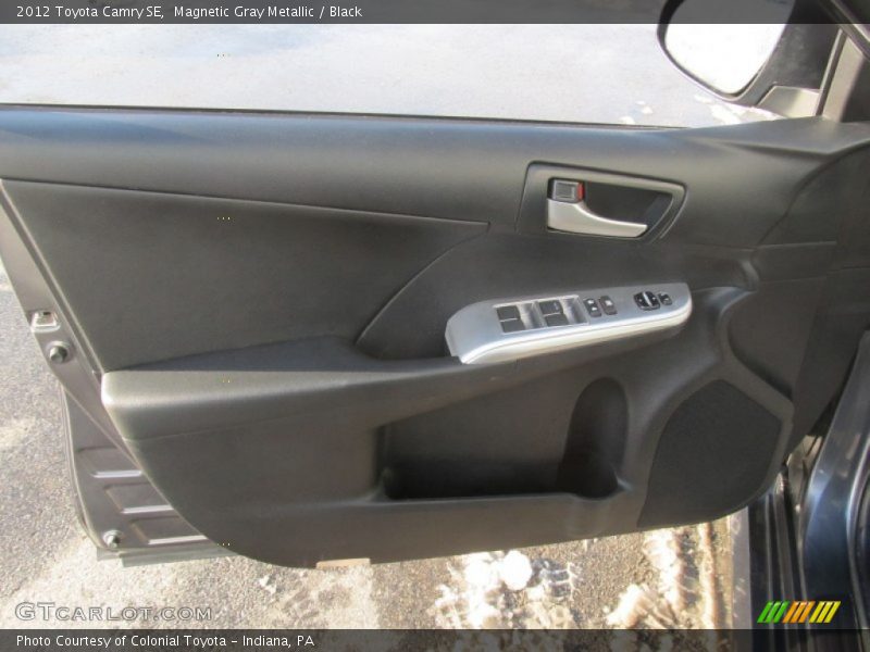 Magnetic Gray Metallic / Black 2012 Toyota Camry SE