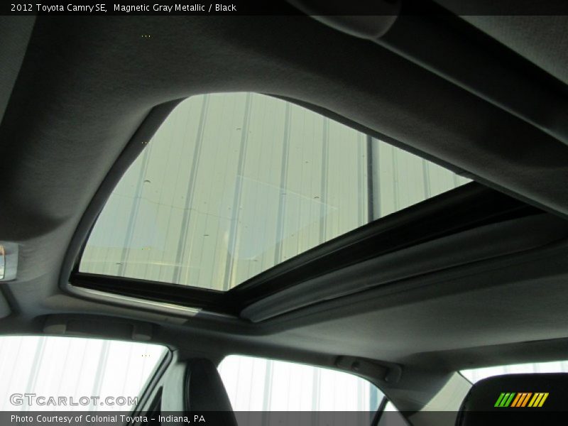 Magnetic Gray Metallic / Black 2012 Toyota Camry SE