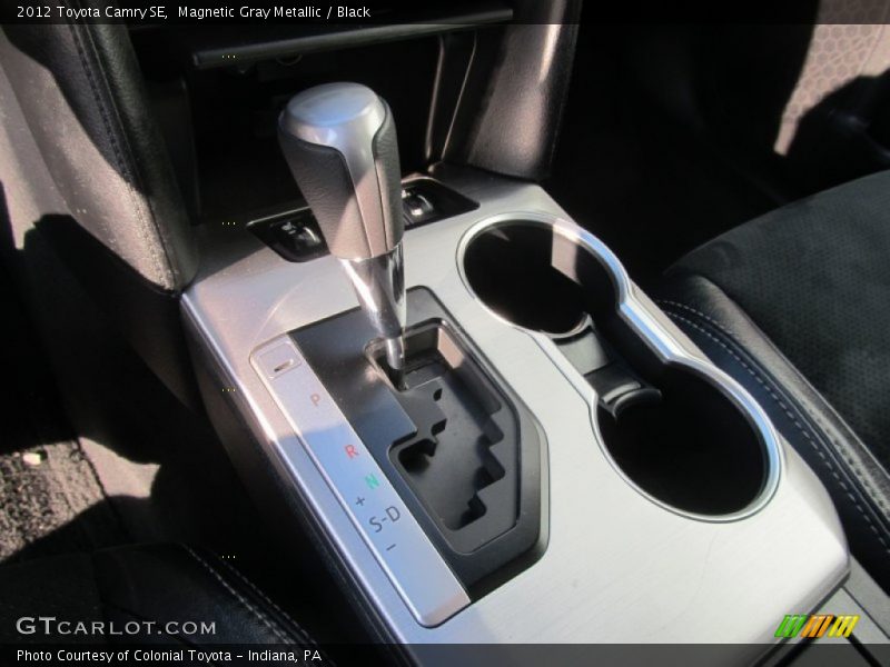Magnetic Gray Metallic / Black 2012 Toyota Camry SE