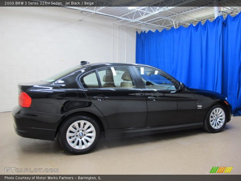 Jet Black / Beige 2009 BMW 3 Series 328xi Sedan