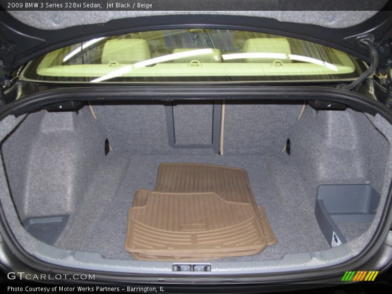 Jet Black / Beige 2009 BMW 3 Series 328xi Sedan