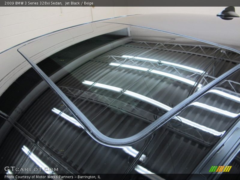 Jet Black / Beige 2009 BMW 3 Series 328xi Sedan