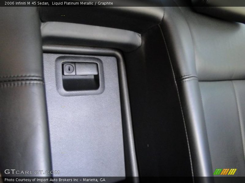 Liquid Platinum Metallic / Graphite 2006 Infiniti M 45 Sedan