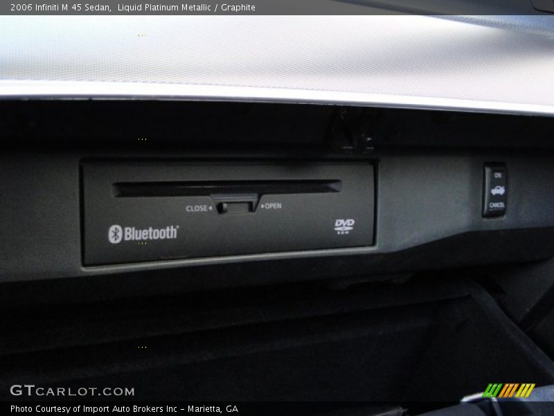 Liquid Platinum Metallic / Graphite 2006 Infiniti M 45 Sedan