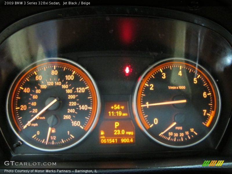 Jet Black / Beige 2009 BMW 3 Series 328xi Sedan