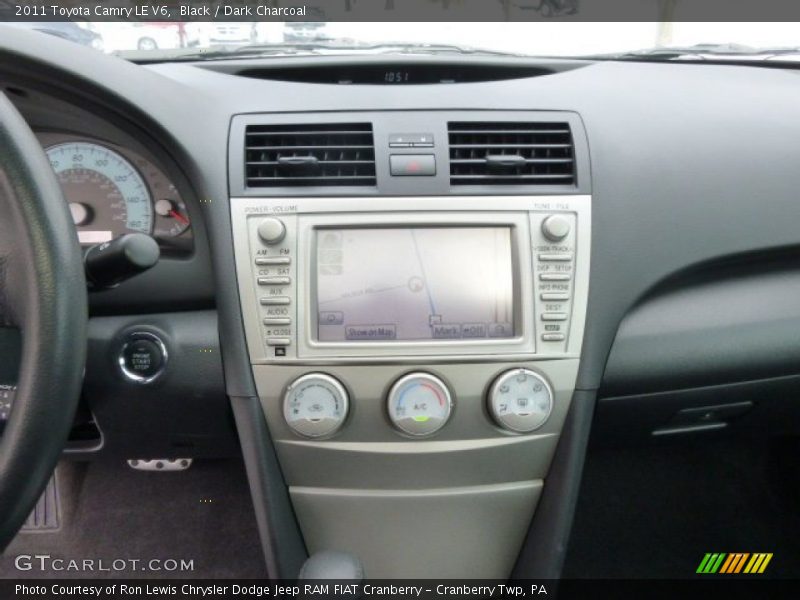 Black / Dark Charcoal 2011 Toyota Camry LE V6