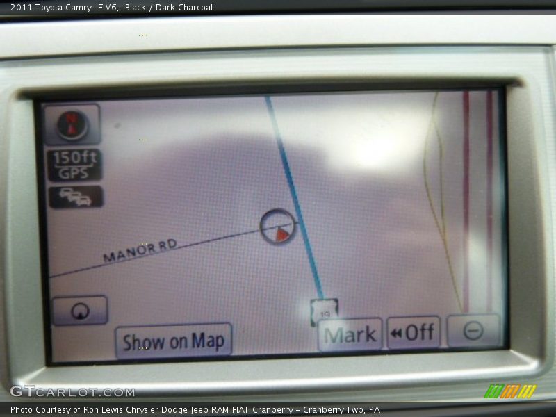 Black / Dark Charcoal 2011 Toyota Camry LE V6