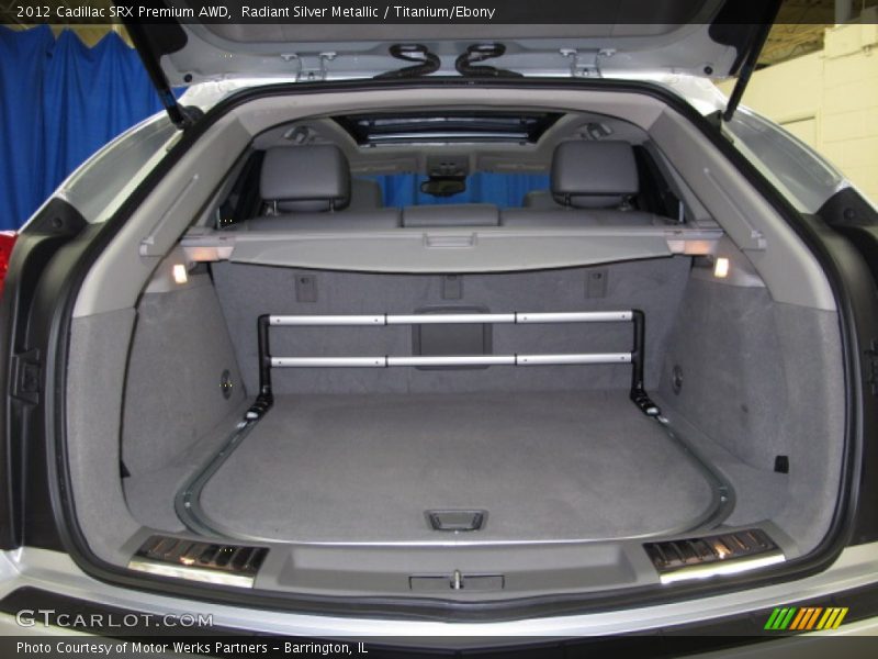 Radiant Silver Metallic / Titanium/Ebony 2012 Cadillac SRX Premium AWD