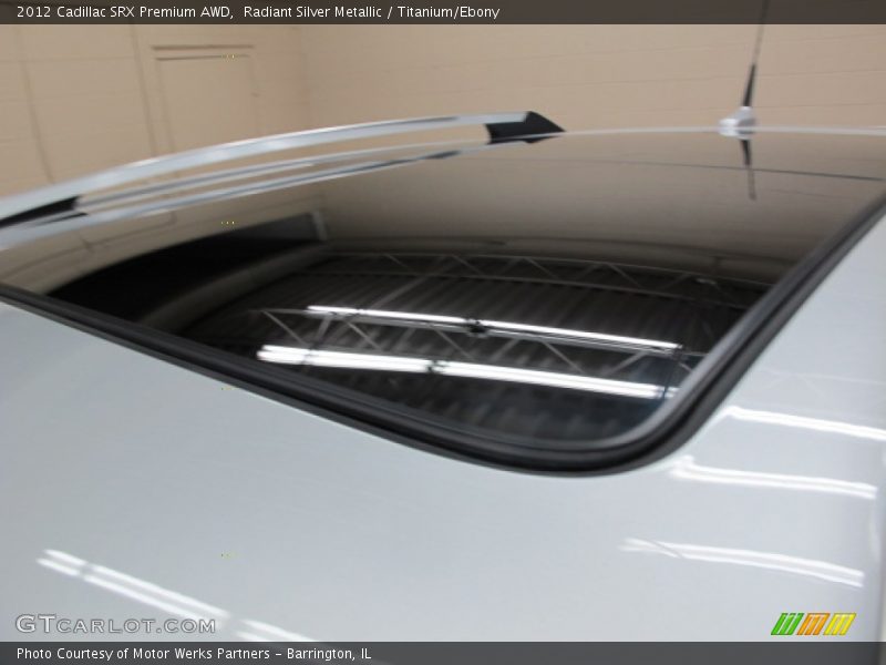 Radiant Silver Metallic / Titanium/Ebony 2012 Cadillac SRX Premium AWD