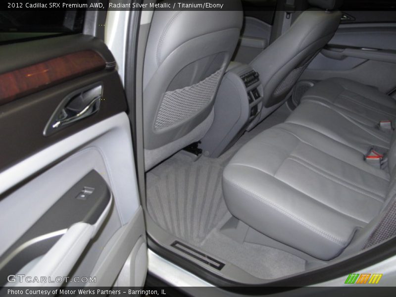 Radiant Silver Metallic / Titanium/Ebony 2012 Cadillac SRX Premium AWD