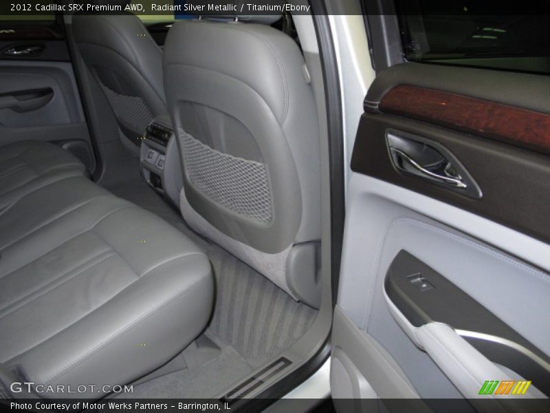 Radiant Silver Metallic / Titanium/Ebony 2012 Cadillac SRX Premium AWD