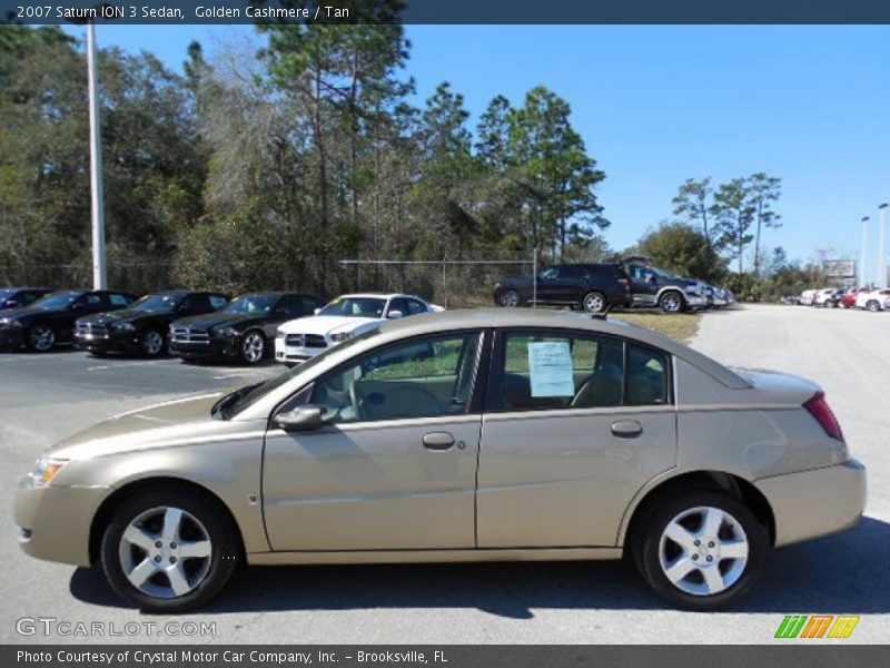 Golden Cashmere / Tan 2007 Saturn ION 3 Sedan