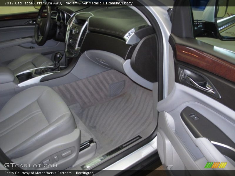 Radiant Silver Metallic / Titanium/Ebony 2012 Cadillac SRX Premium AWD