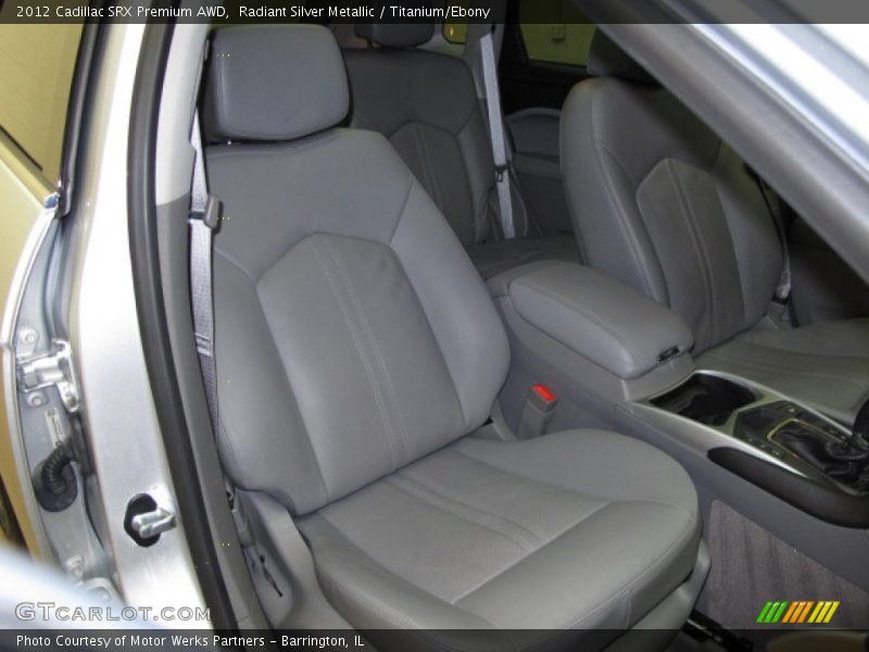 Radiant Silver Metallic / Titanium/Ebony 2012 Cadillac SRX Premium AWD