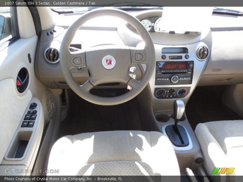 Golden Cashmere / Tan 2007 Saturn ION 3 Sedan