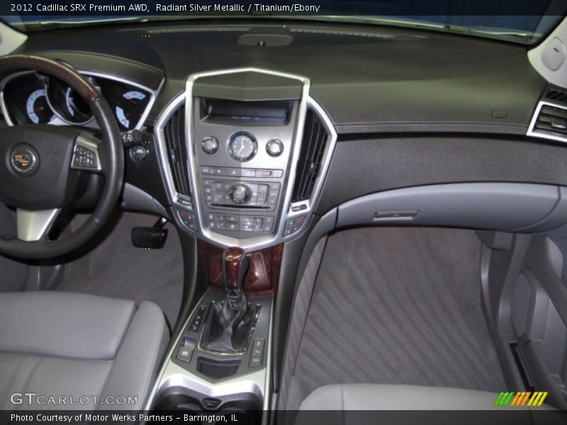 Radiant Silver Metallic / Titanium/Ebony 2012 Cadillac SRX Premium AWD
