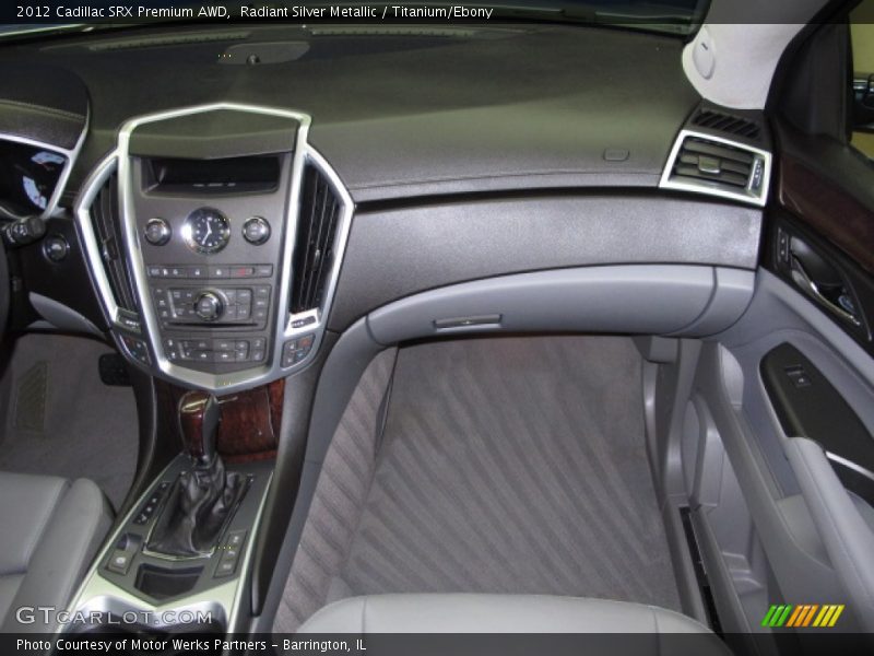 Radiant Silver Metallic / Titanium/Ebony 2012 Cadillac SRX Premium AWD