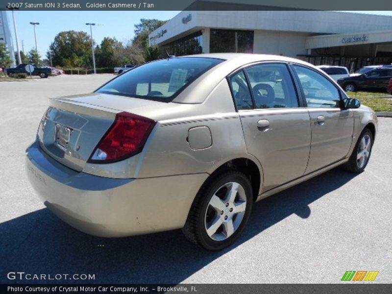 Golden Cashmere / Tan 2007 Saturn ION 3 Sedan