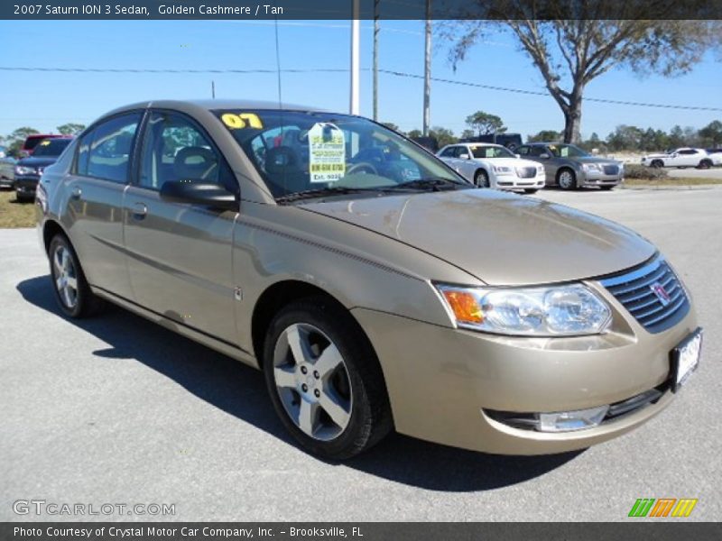 Golden Cashmere / Tan 2007 Saturn ION 3 Sedan
