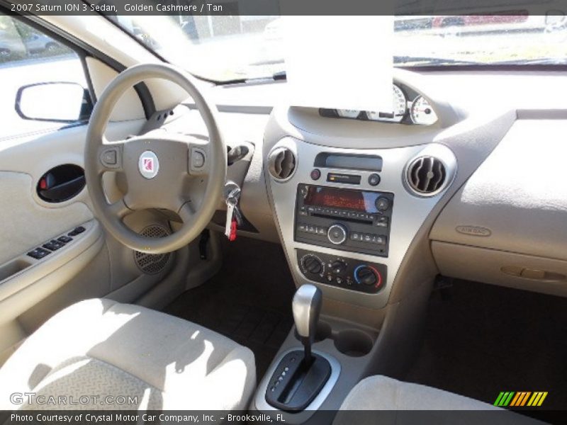 Golden Cashmere / Tan 2007 Saturn ION 3 Sedan