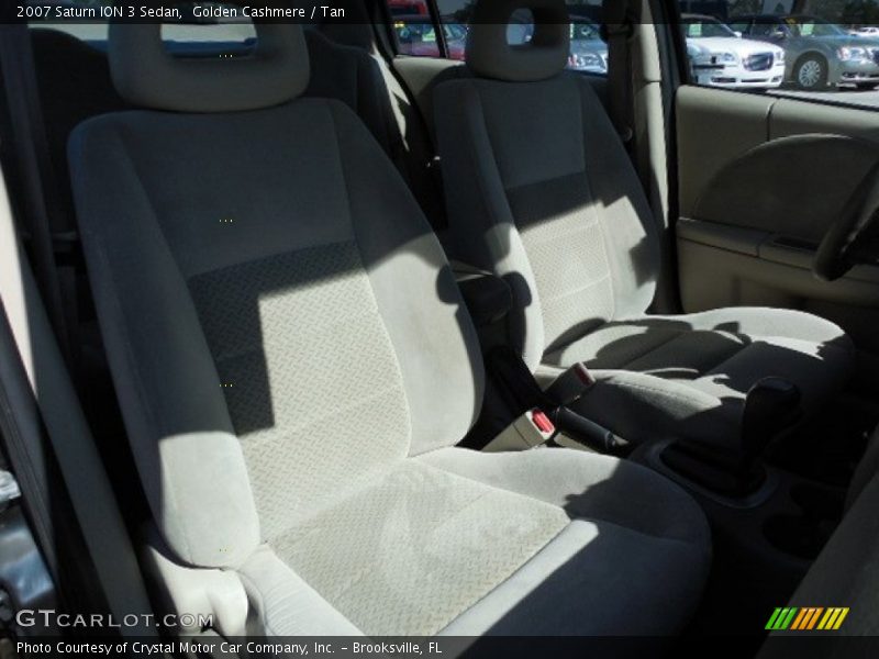 Golden Cashmere / Tan 2007 Saturn ION 3 Sedan