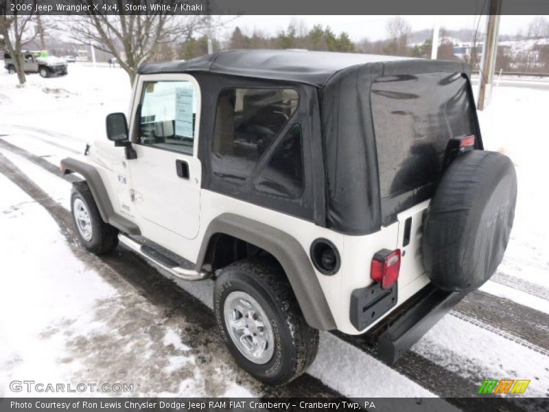 Stone White / Khaki 2006 Jeep Wrangler X 4x4