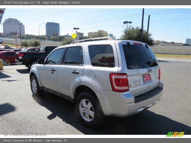 Ingot Silver Metallic / Stone 2010 Ford Escape XLT V6