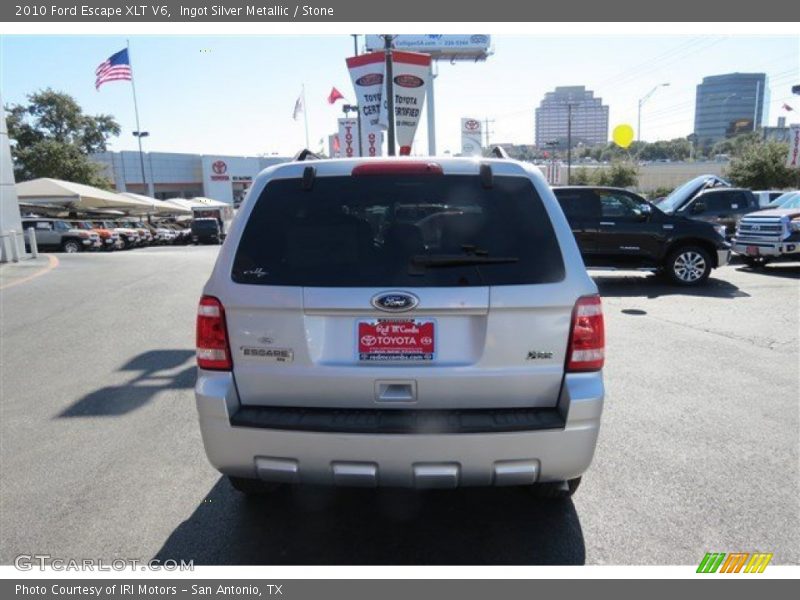 Ingot Silver Metallic / Stone 2010 Ford Escape XLT V6