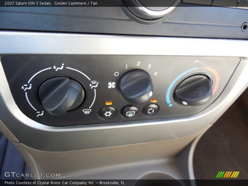 Golden Cashmere / Tan 2007 Saturn ION 3 Sedan