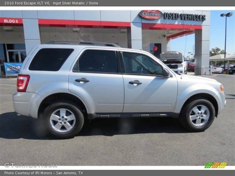 Ingot Silver Metallic / Stone 2010 Ford Escape XLT V6