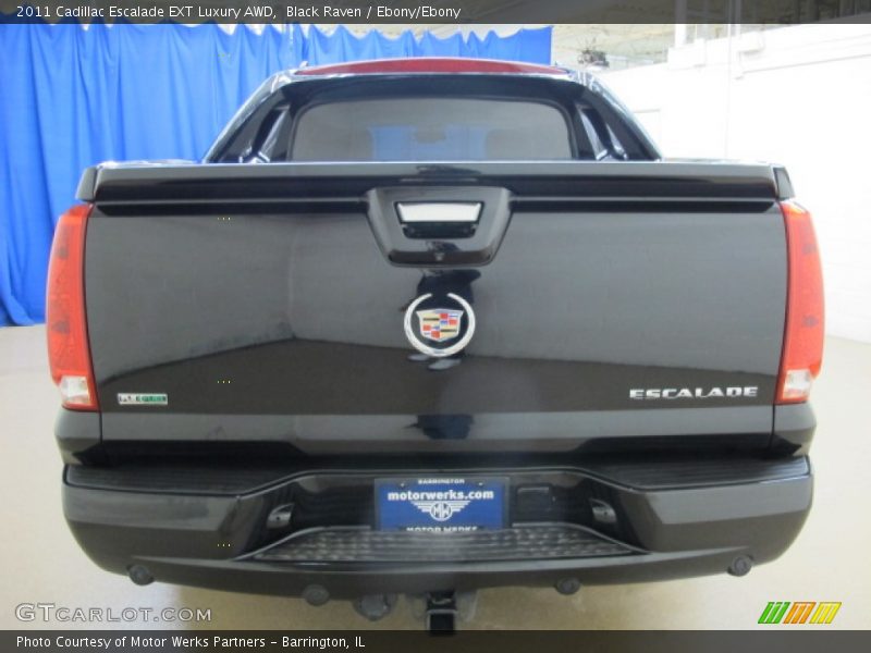 Black Raven / Ebony/Ebony 2011 Cadillac Escalade EXT Luxury AWD