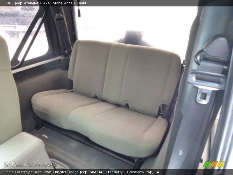 Stone White / Khaki 2006 Jeep Wrangler X 4x4