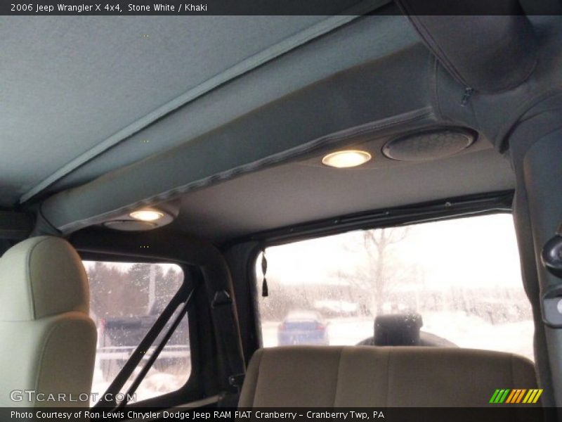 Stone White / Khaki 2006 Jeep Wrangler X 4x4