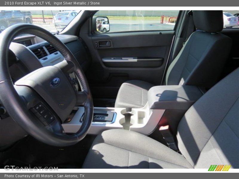 Ingot Silver Metallic / Stone 2010 Ford Escape XLT V6