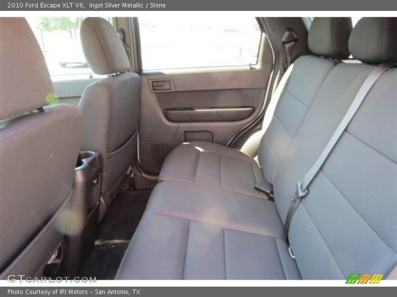 Ingot Silver Metallic / Stone 2010 Ford Escape XLT V6