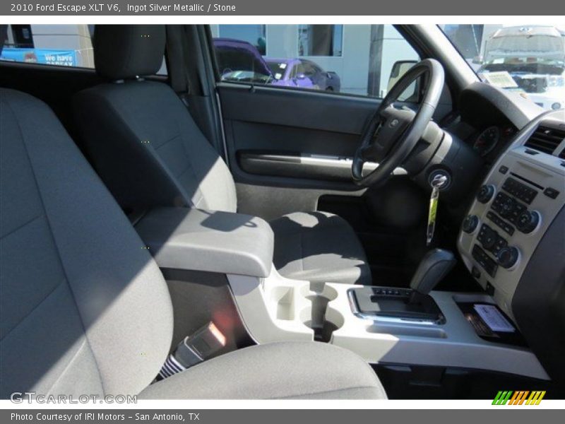 Ingot Silver Metallic / Stone 2010 Ford Escape XLT V6