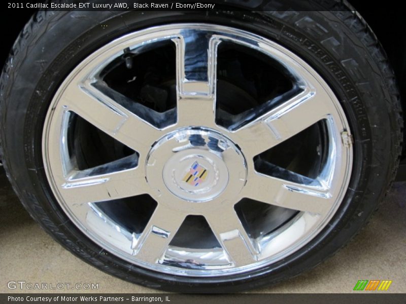 Black Raven / Ebony/Ebony 2011 Cadillac Escalade EXT Luxury AWD