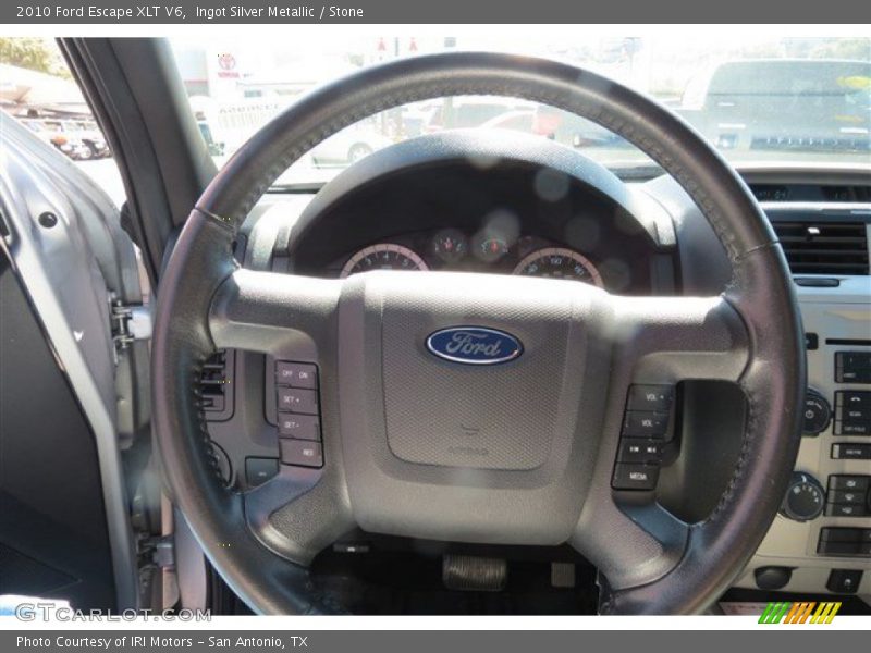 Ingot Silver Metallic / Stone 2010 Ford Escape XLT V6